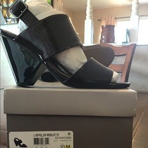 Franco Sarto Merlot Eiffel Heeled Sandal